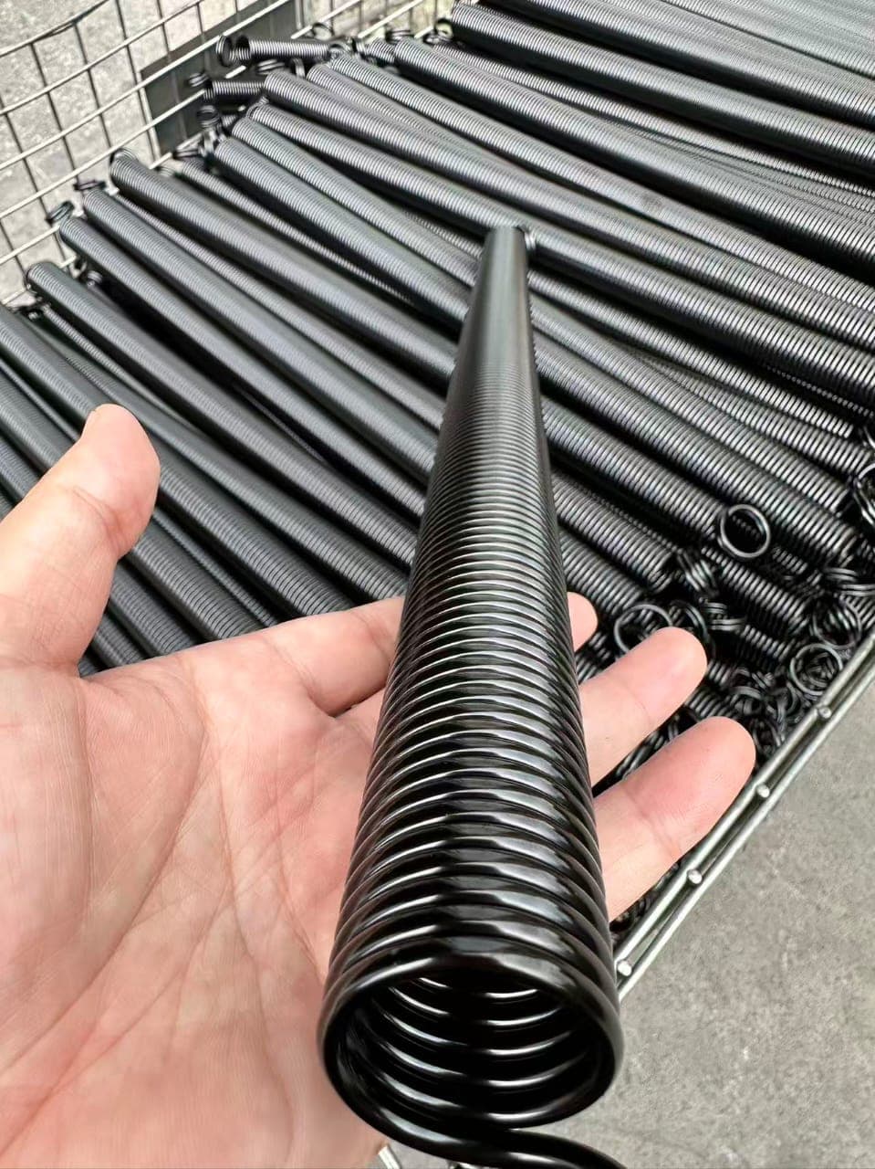 Hand inspection of torsion spring quality